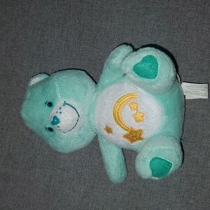 Carebears Y2k Green Plush Bear Toy Rainbow Star Design On Belly Care bears 2002
